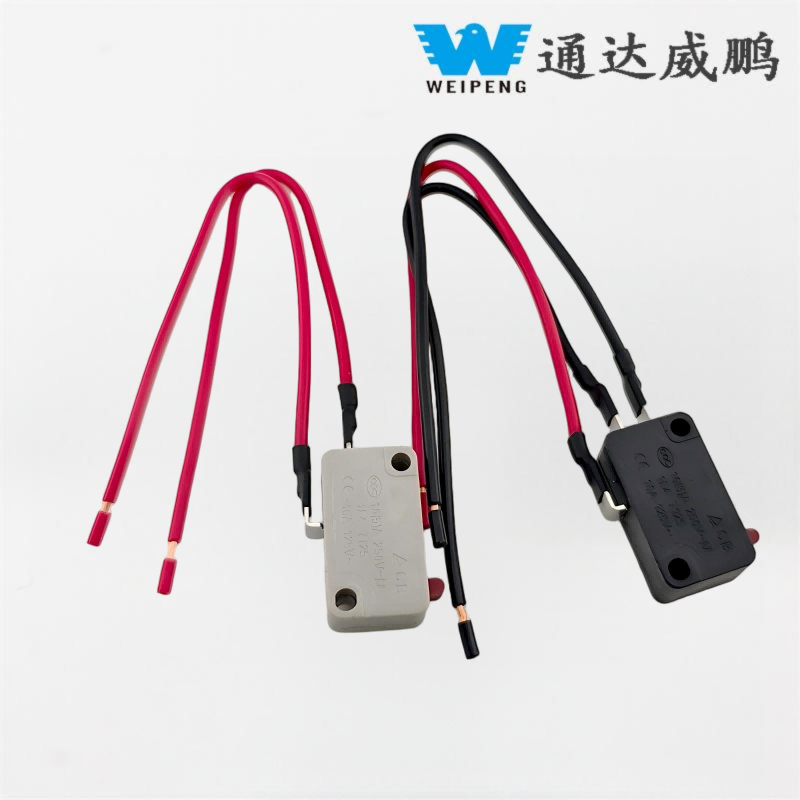 कार वॉशिंग मशीनसाठी वायरसह मायक्रो स्विच