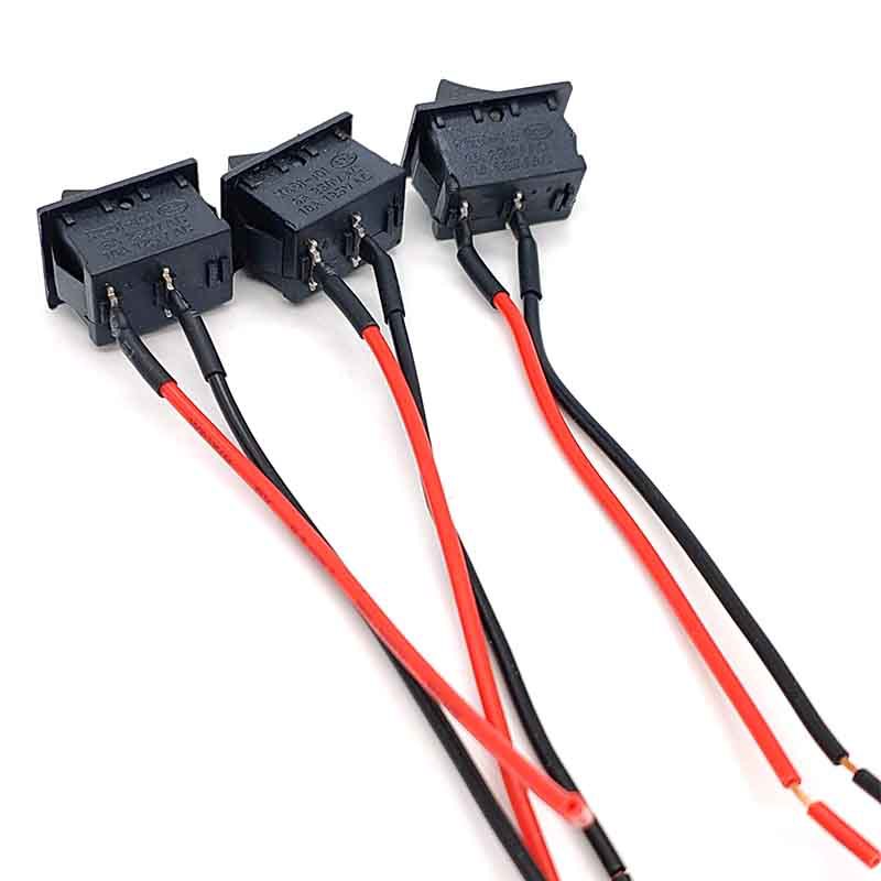 लहान उपकरण 21*15mm रॉकर स्विच