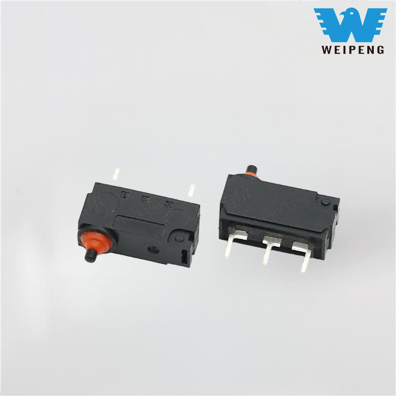 सेल्फ-रीसेट आणि माऊस ट्रॅव्हल डिटेक्शनसह वॉटरप्रूफ मायक्रो स्विच